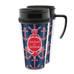 All Anchors Acrylic Travel Mug (Personalized)