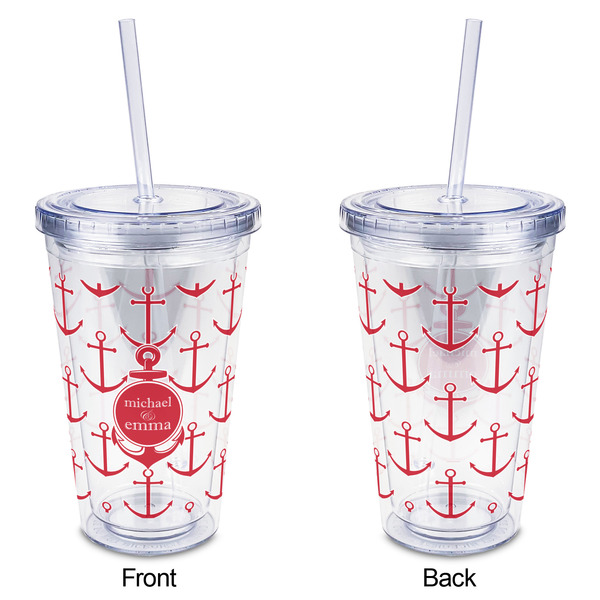 All Anchors Acrylic Tumbler - Full Print - Approval