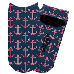 All Anchors Adult Ankle Socks (Personalized)
