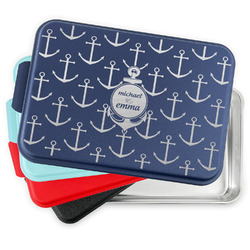 All Anchors Aluminum Baking Pan with Lid (Personalized)
