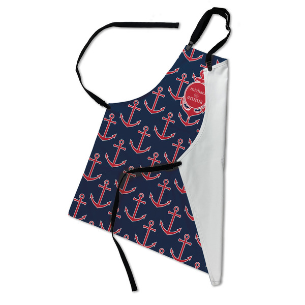All Anchors Apron - Folded