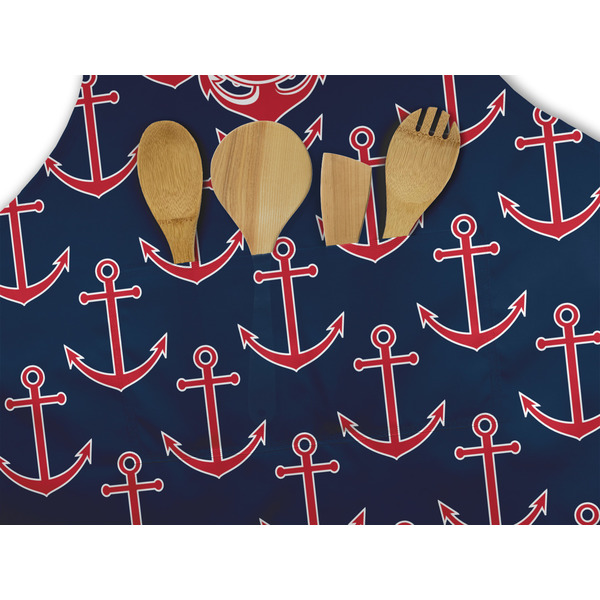 All Anchors Apron - Pocket Detail with Props