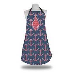 All Anchors Apron w/ Couple's Names