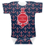 All Anchors Baby Bodysuit (Personalized)