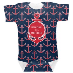 All Anchors Baby Bodysuit 0-3 (Personalized)