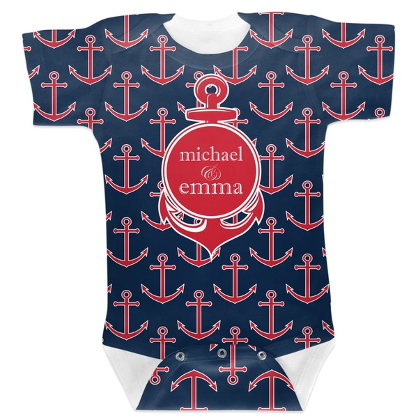 Custom All Anchors Baby Bodysuit (Personalized)
