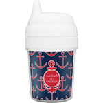 All Anchors Baby Sippy Cup (Personalized)
