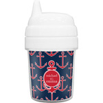 All Anchors Baby Sippy Cup (Personalized)
