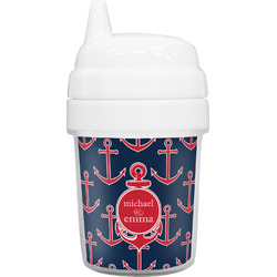 All Anchors Baby Sippy Cup (Personalized)
