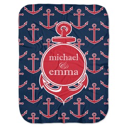 All Anchors Baby Swaddling Blanket (Personalized)