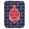 All Anchors Baby Swaddling Blanket (Personalized)