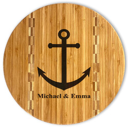 All Anchors Bamboo Cutting Board (Personalized)
