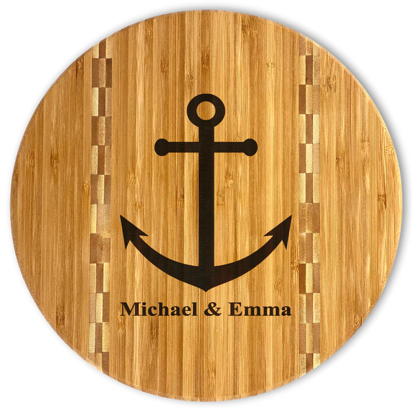 Custom All Anchors Bamboo Cutting Board (Personalized)