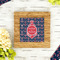 All Anchors Bamboo Trivet with 6" Tile - LIFESTYLE