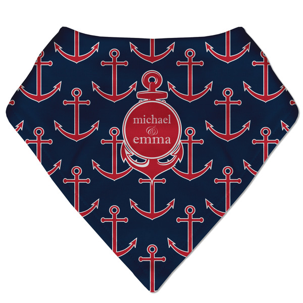 Custom All Anchors Bandana Bib (Personalized)