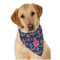 All Anchors Dog Bandana Scarf w/ Couple's Names