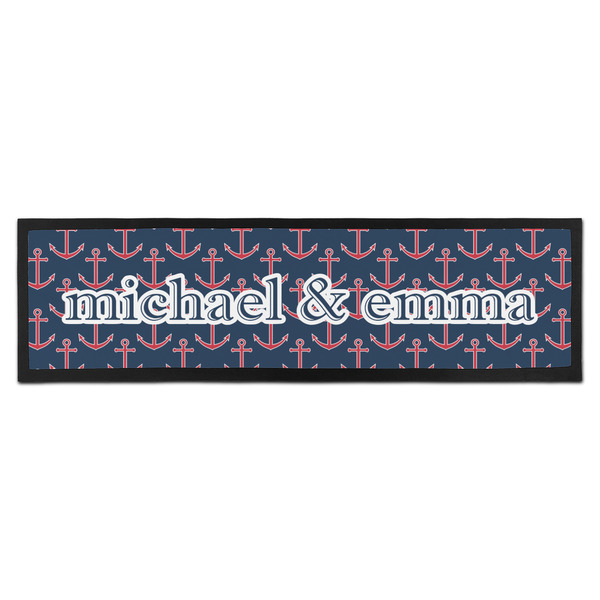 Custom All Anchors Bar Mat - Large (Personalized)