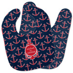 All Anchors Baby Bib w/ Couple's Names