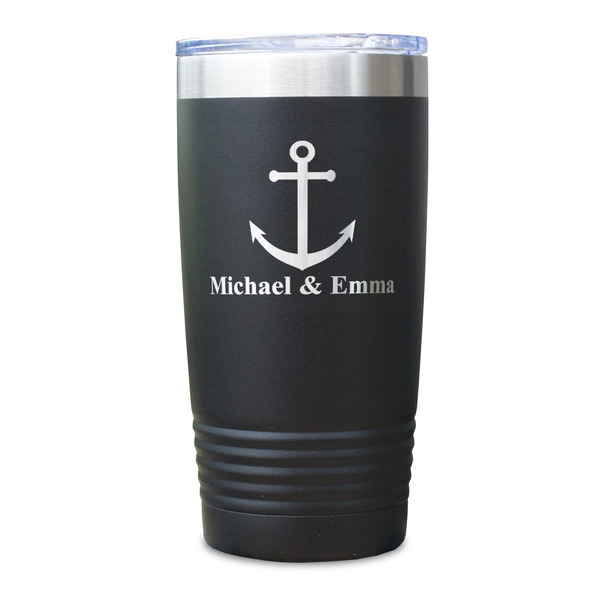 All Anchors Black Polar Camel Tumbler - 20oz - Single Sided - Approval