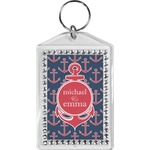 All Anchors Bling Keychain (Personalized)
