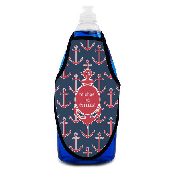 All Anchors Bottle Apron - Soap - FRONT
