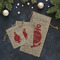 All Anchors Burlap Gift Bags - LIFESTYLE (Flat lay)