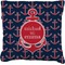 All Anchors Burlap Pillow (Personalized)
