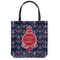 All Anchors Canvas Tote Bag - Large - 18"x18" (Personalized)