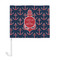 All Anchors Car Flag - Large - FRONT