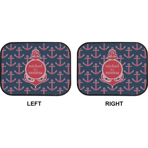 All Anchors Car Floor Mats (Back Seat) (Approval)