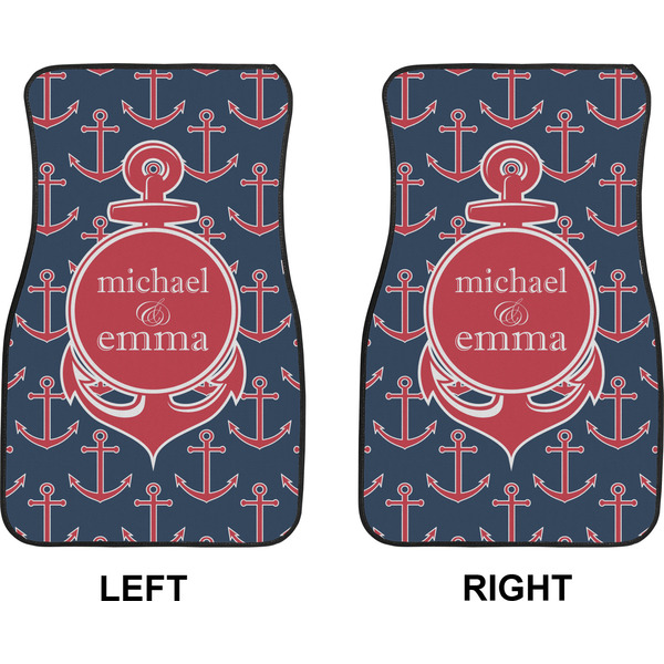 All Anchors Car Mat Front - Approval