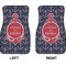 All Anchors Car Mat Front - Approval