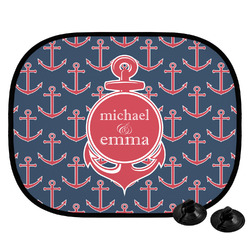 All Anchors Car Side Window Sun Shade (Personalized)