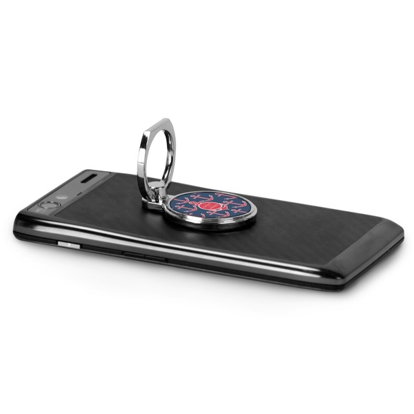 All Anchors Cell Phone Ring & Stand in Use