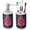All Anchors Ceramic Bathroom Accessories Set (Personalized)
