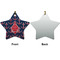 All Anchors Ceramic Flat Ornament - Star Front & Back (APPROVAL)
