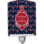 All Anchors Ceramic Night Light (Personalized)