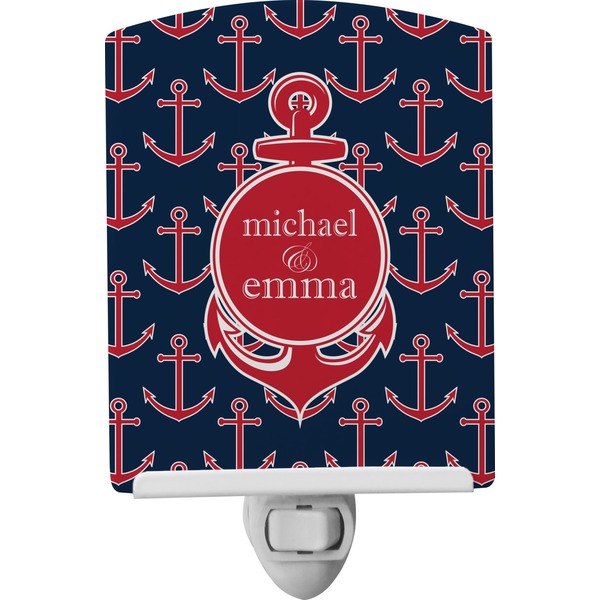 Custom All Anchors Ceramic Night Light (Personalized)