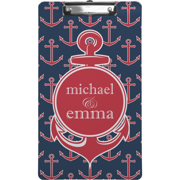 Custom All Anchors Clipboard (Legal Size) (Personalized)