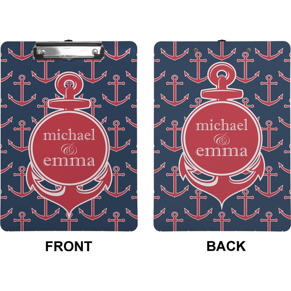 All Anchors Clipboard (Letter) (Front + Back)
