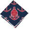 All Anchors Cloth Napkin w/ Couple's Names