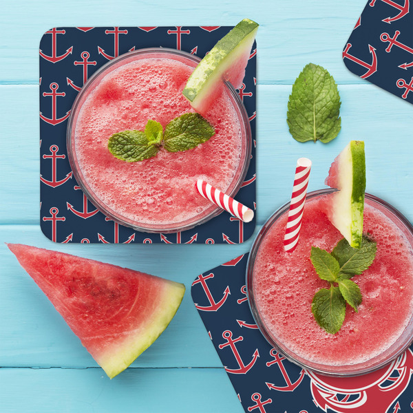 All Anchors Coaster Set - LIFESTYLE