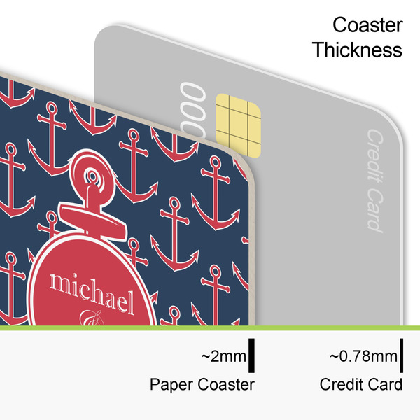All Anchors Coaster Thickness