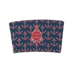 All Anchors Coffee Cup Sleeve (Personalized)