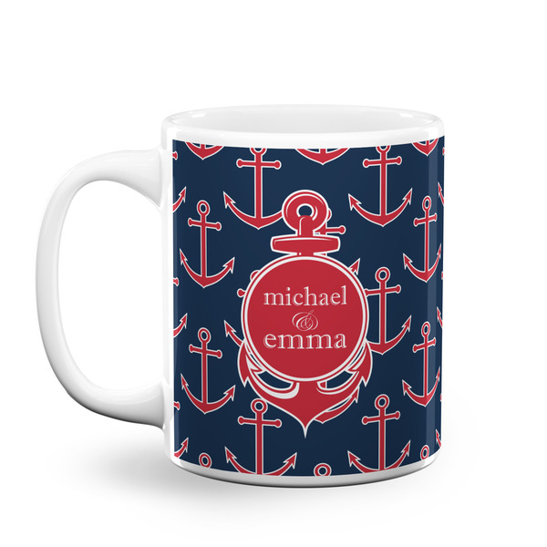 Custom All Anchors Coffee Mug (Personalized)