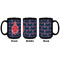 All Anchors Coffee Mug - 15 oz - Black APPROVAL