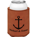 All Anchors Leatherette Can Sleeve - Single Sided (Personalized)