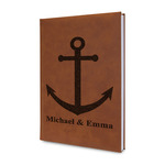 All Anchors Leatherette Journal (Personalized)