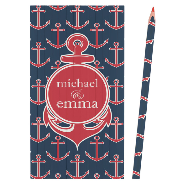 All Anchors Colored Pencils - Front View