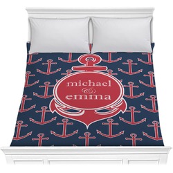 All Anchors Comforter - Full / Queen (Personalized)